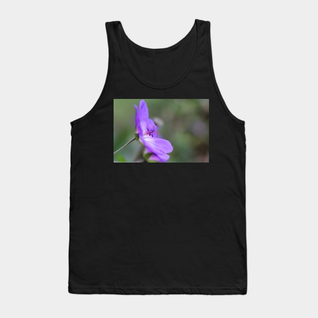 Charming Cranesbill Tank Top by gracethescene